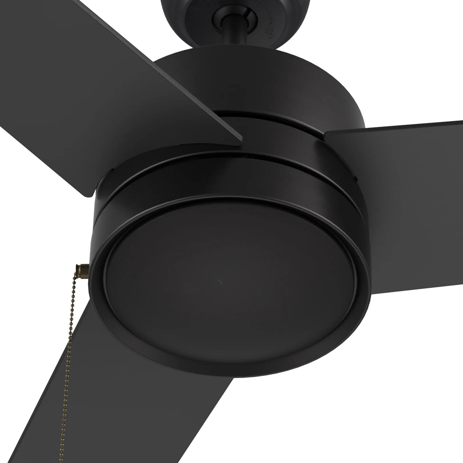 Carro Ascott 52in 3-Blade Ceiling Fan | Modern Black Plywood and Pull Chain Control | Living Room & Bedroom | 15.1 x 52 x 52 in | Model CFP523E5-N10-B2-1