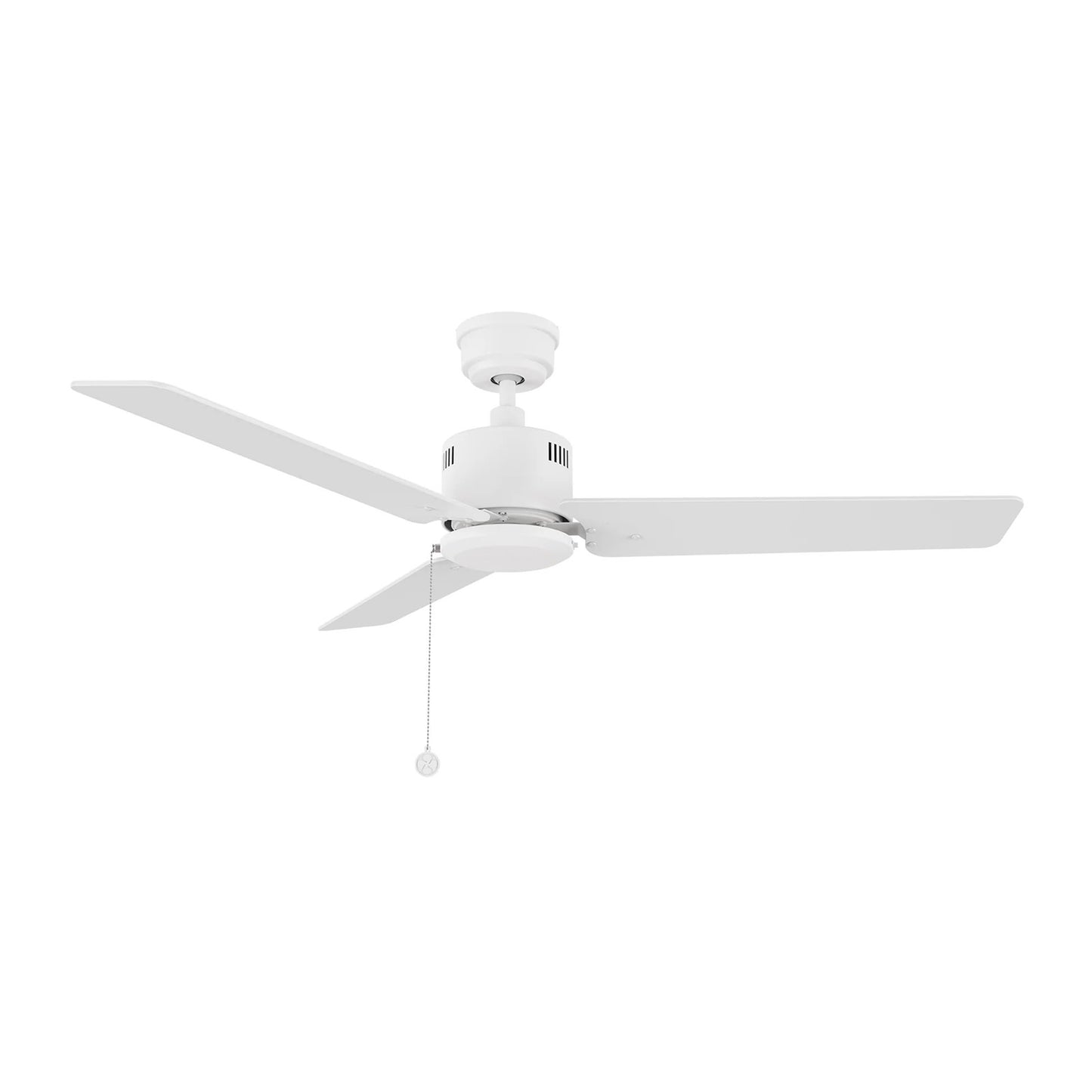 Carro Apex 52in 3-Blade Ceiling Fan | White Plywood Blades and White Finish | Living Room & Bedroom | 52 x 52 x 12.7 in | Model CFP523E5-N20-W1-1