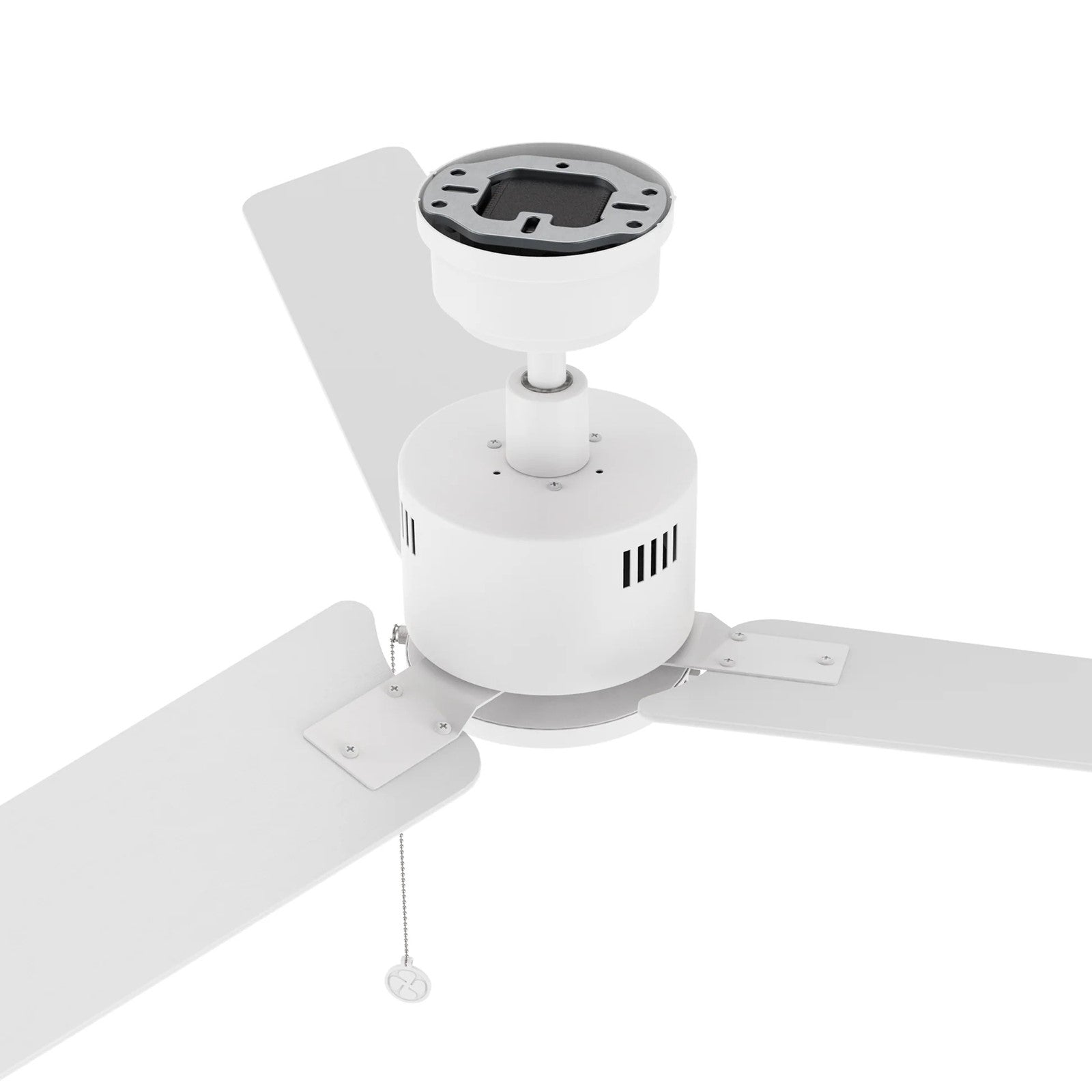 Carro Apex 52in 3-Blade Ceiling Fan | White Plywood Blades and White Finish | Living Room & Bedroom | 52 x 52 x 12.7 in | Model CFP523E5-N20-W1-1