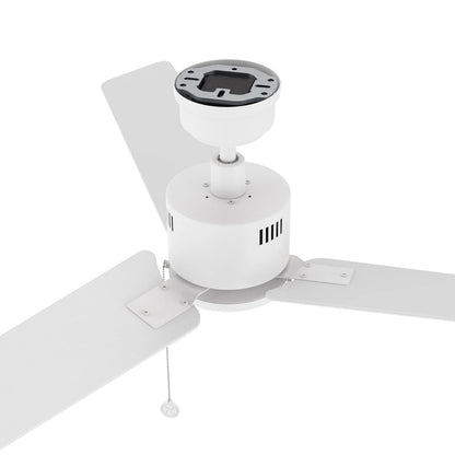 Carro Apex 52in 3-Blade Ceiling Fan | White Plywood Blades and White Finish | Living Room & Bedroom | 52 x 52 x 12.7 in | Model CFP523E5-N20-W1-1