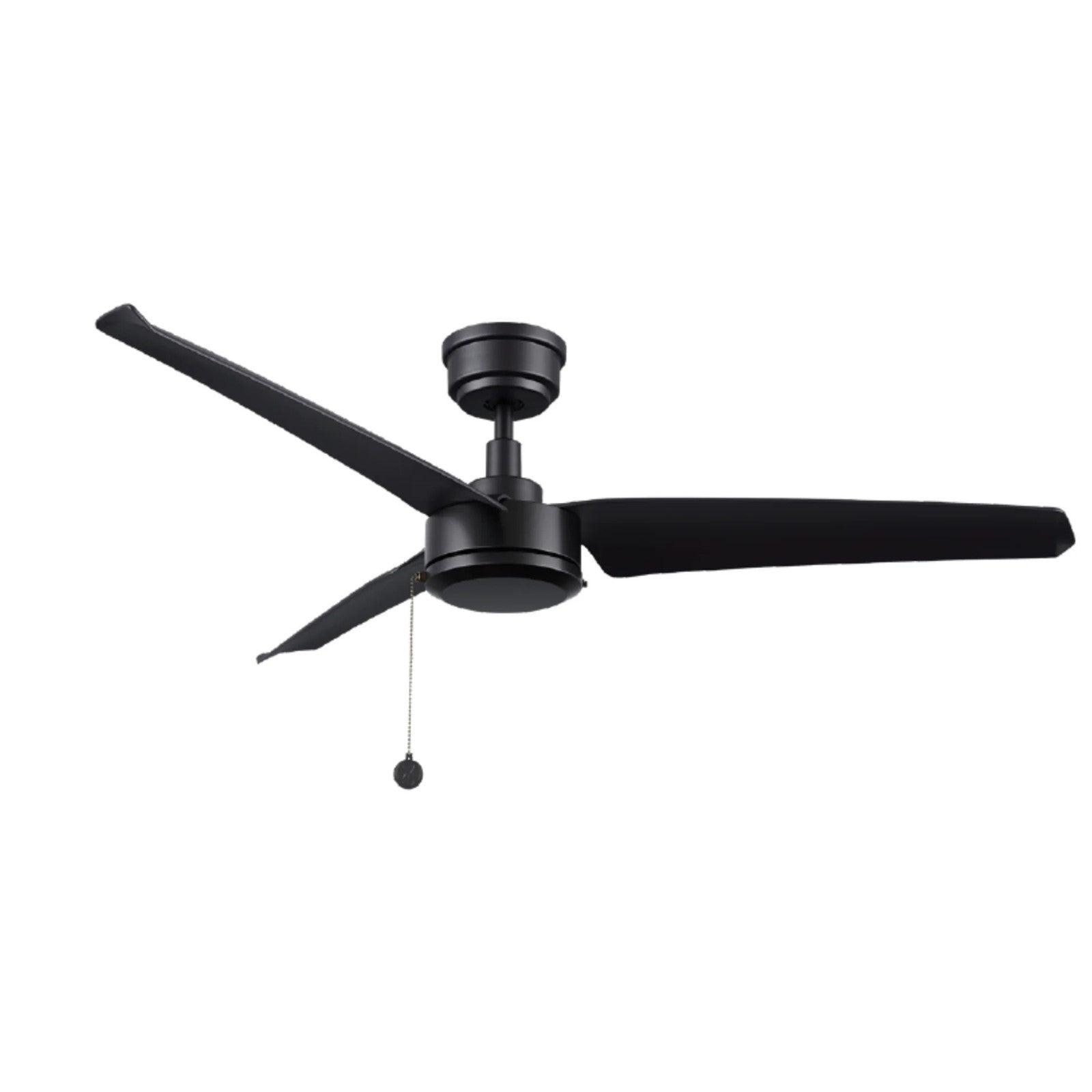 Carro Rexton 52in 3-Blade Ceiling Fan | Modern Black ABS Blades | Living Room & Bedroom | 52 x 52 x 12 in | Model CFP523N-N10-B2-1