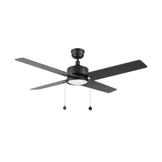 Carro Vink 52in 4-Blade Ceiling Fan | Black Plywood Blades and Integrated LED | Living Room & Bedroom | 52 x 52 x 14 in | Model CFP524E5-L31-B2-1