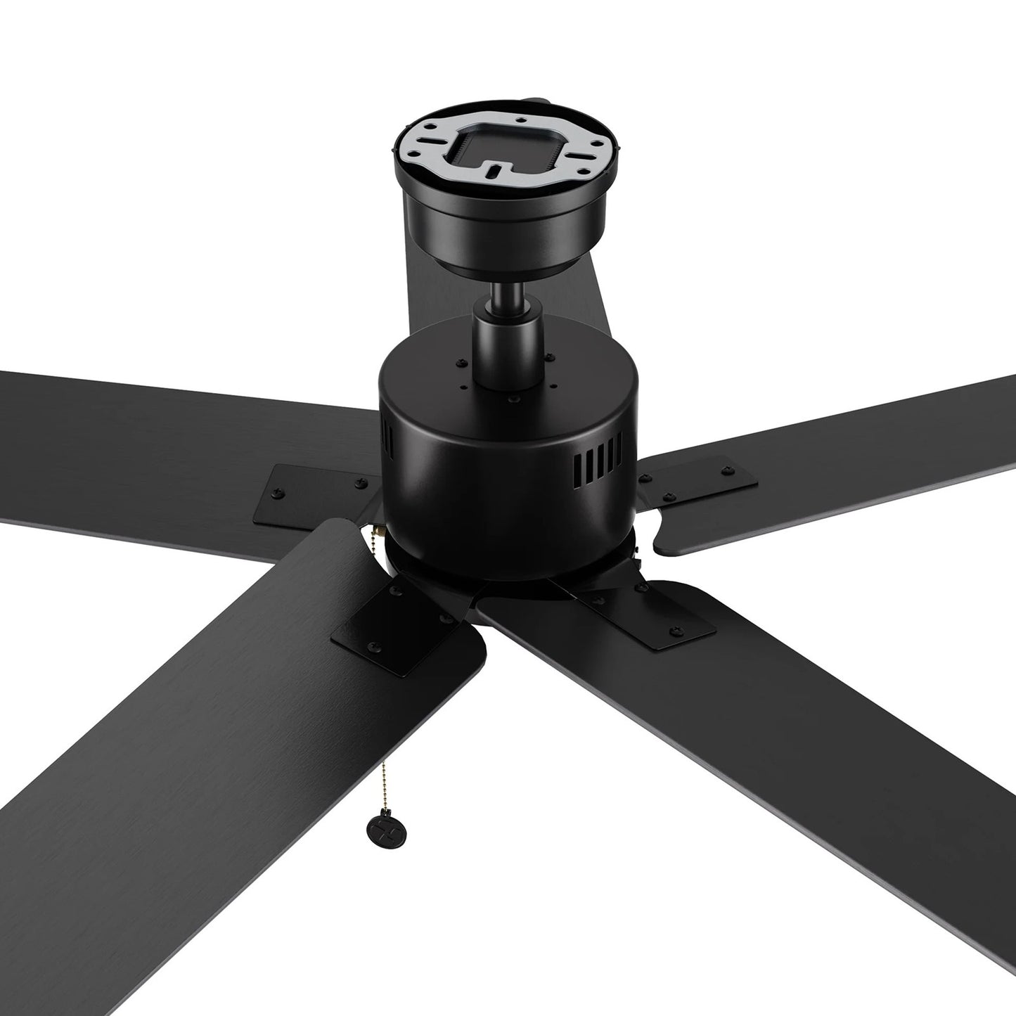 Carro Apex 52in 5-Blade Ceiling Fan | Modern Black Plywood Blades | Living Room & Bedroom | 52 x 52 x 12.7 in | Model CFP525E5-N20-B2-1