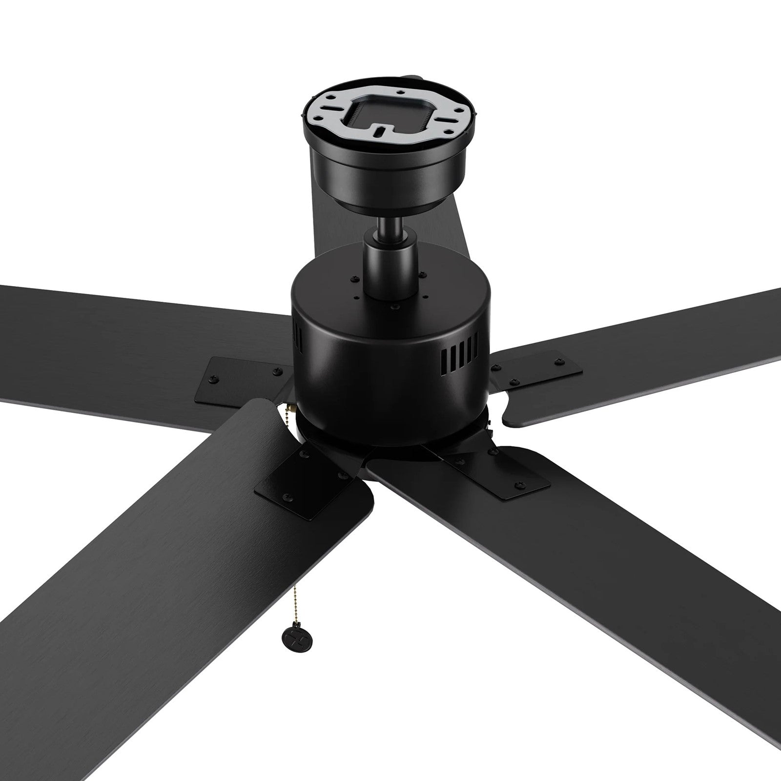 Carro Apex 52in 5-Blade Ceiling Fan | Modern Black Plywood Blades | Living Room & Bedroom | 52 x 52 x 12.7 in | Model CFP525E5-N20-B2-1