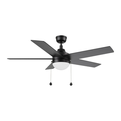 Carro Malta 52in 5-Blade Ceiling Fan | Black Plywood Blades with Integrated LED | Living Room & Bedroom | 52 x 52 x 16.8 in, DC | Model CFP525E6-L11-B2-1