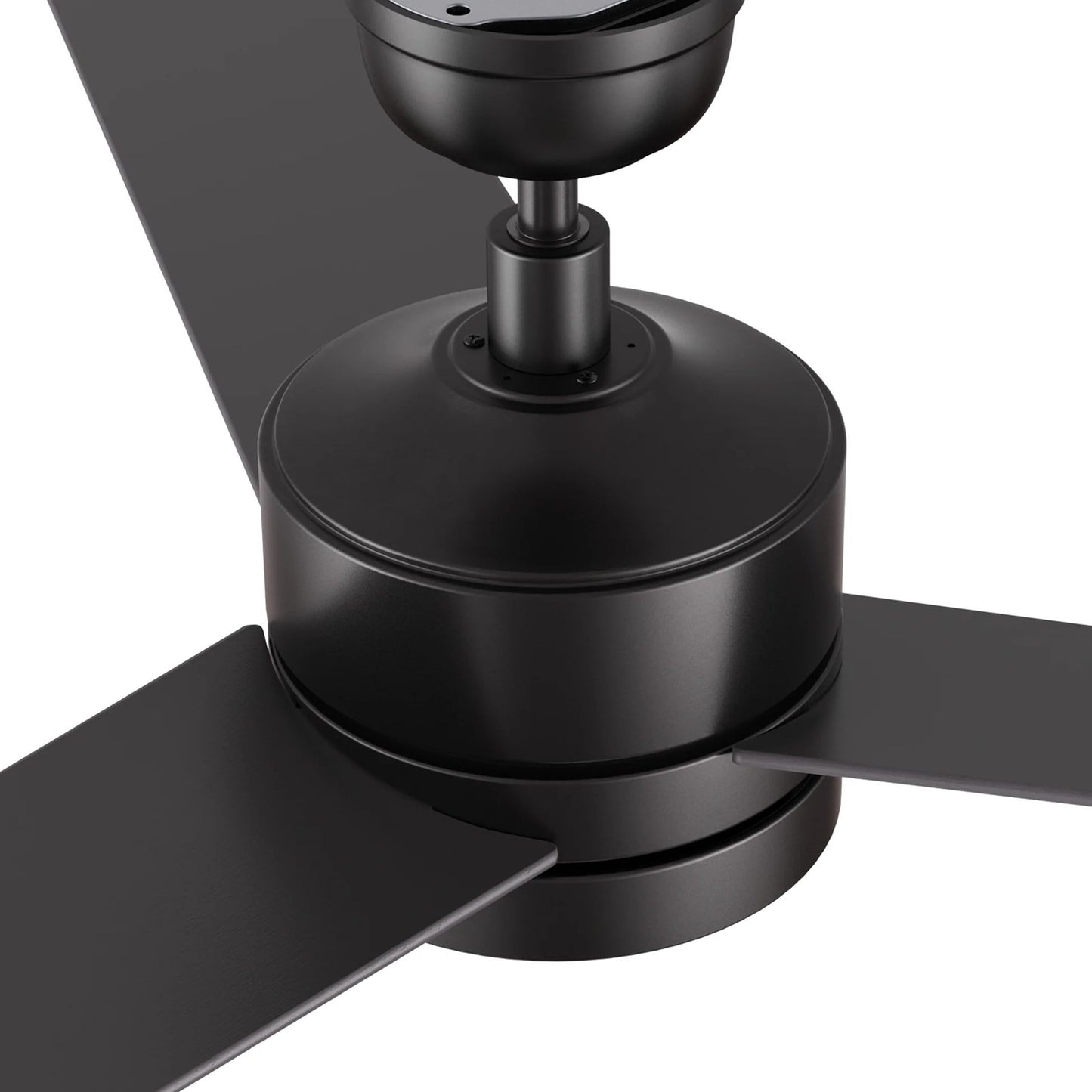 Carro Santana 52in 3-Blade Ceiling Fan | Black Plywood Blades | Living Room & Bedroom | 52 x 52 x 15 in, DC Motor, Remote (No | Model CFR523E5-N10-B2-1