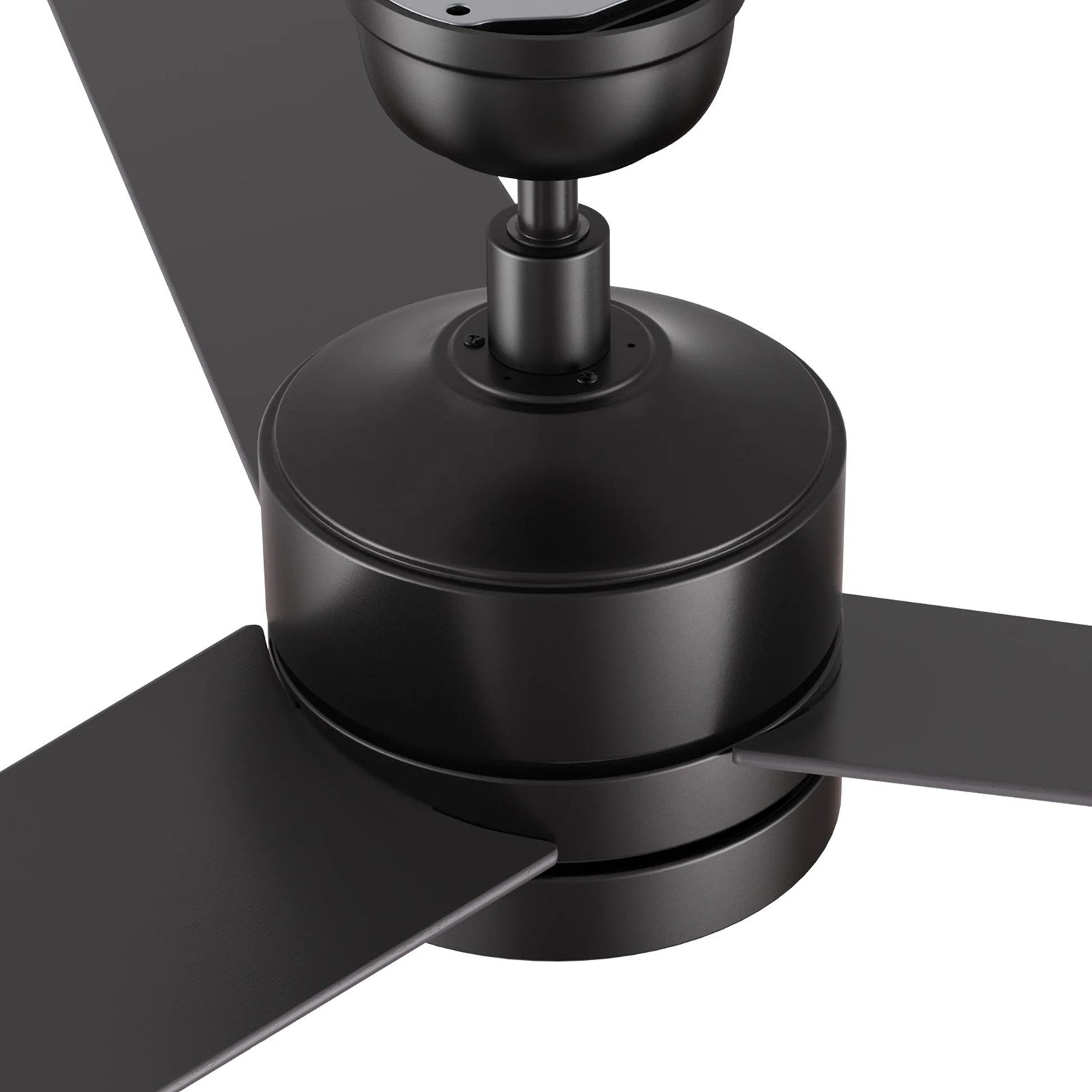 Carro Santana 52in 3-Blade Ceiling Fan | Black Plywood Blades | Living Room & Bedroom | 52 x 52 x 15 in, DC Motor, Remote (No | Model CFR523E5-N10-B2-1