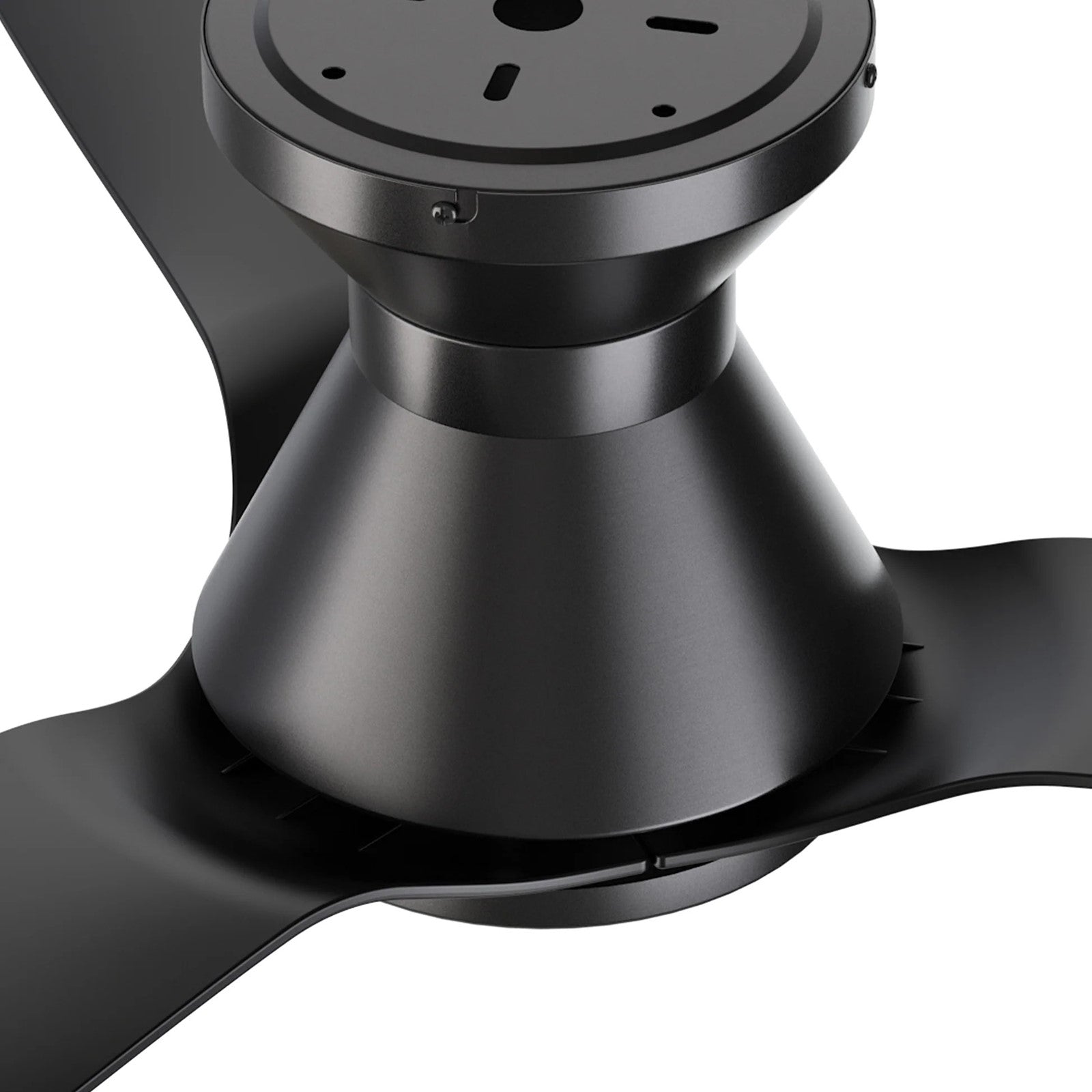 Carro Dalby 52in 3-Blade Ceiling Fan | Black Plywood Blades and Black Finish | Living Room & Bedroom | 52 x 52 x 9.5 in | Model CFR523P1-N20-B2-1-FM