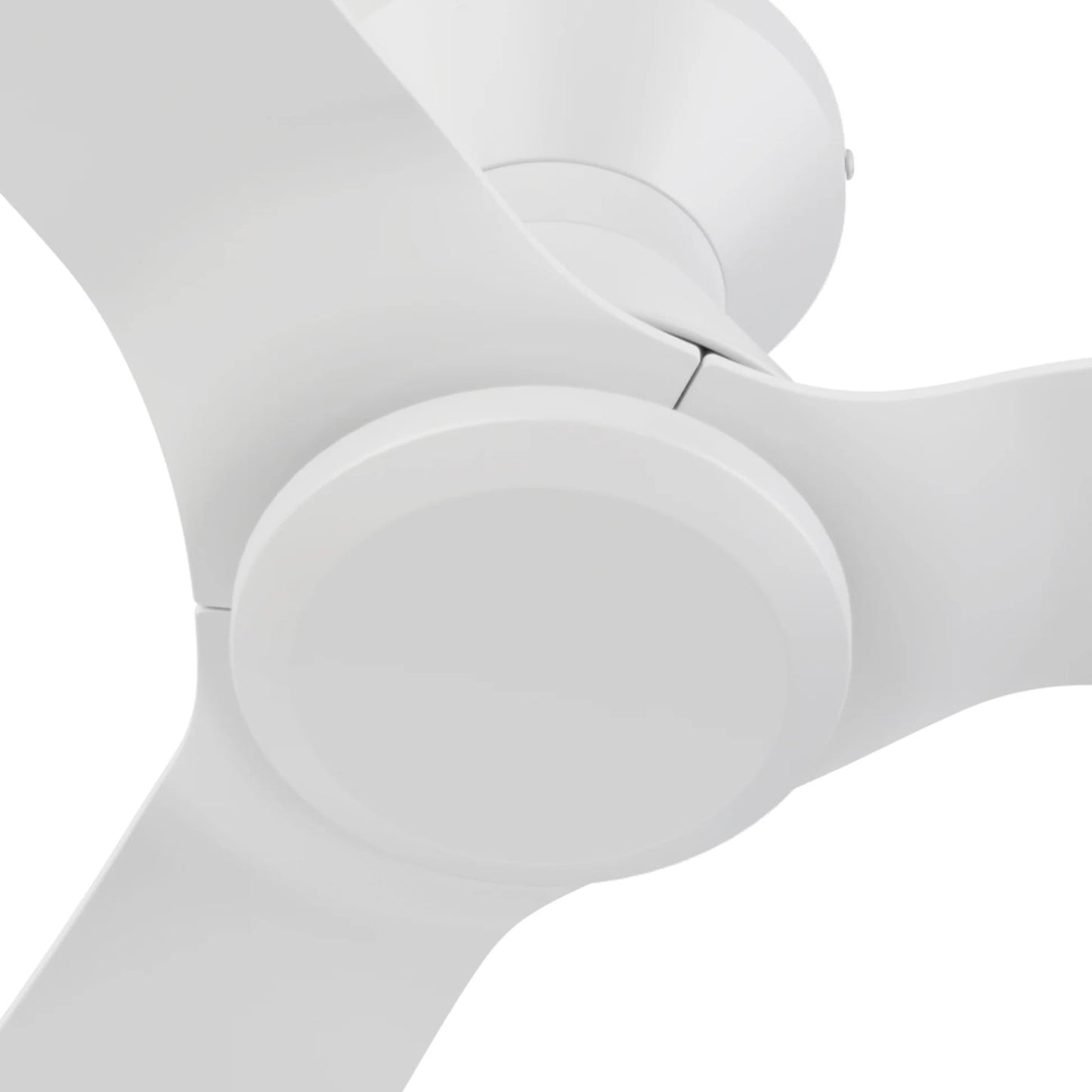 Carro Dalby 52in 3-Blade Ceiling Fan | White Plywood Blades and White Finish | Living Room & Bedroom | 52 x 52 x 9.5 in | Model CFR523P1-N20-W1-1-FM