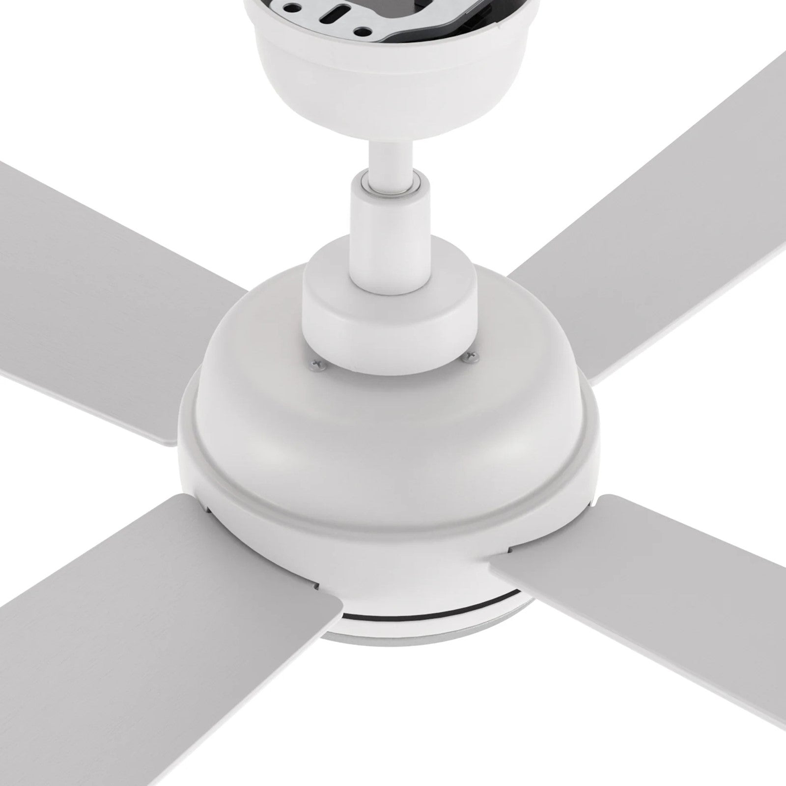 Carro Tryton 52in 4-Blade Ceiling Fan | White Plywood Blades and White Finish | Living Room & Bedroom | 52 x 52 x 14 in, 4000K | Model CFR524Q9-L11-W1-1