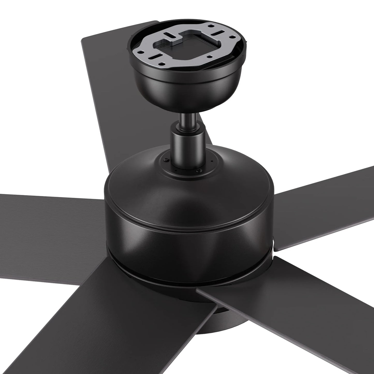 Carro Santana 52in 5-Blade Ceiling Fan | Black Plywood Blades and Black Finish | Living Room & Bedroom | 52 x 52 x 15 in, 4000K | Model CFR525E5-L11-B2-1