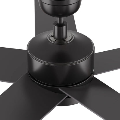 Carro Santana 52in 5-Blade Ceiling Fan | Black Plywood Blades and Remote Control | Living Room & Bedroom | 52 x 52 x 15 in | Model CFR525E5-N10-B2-1