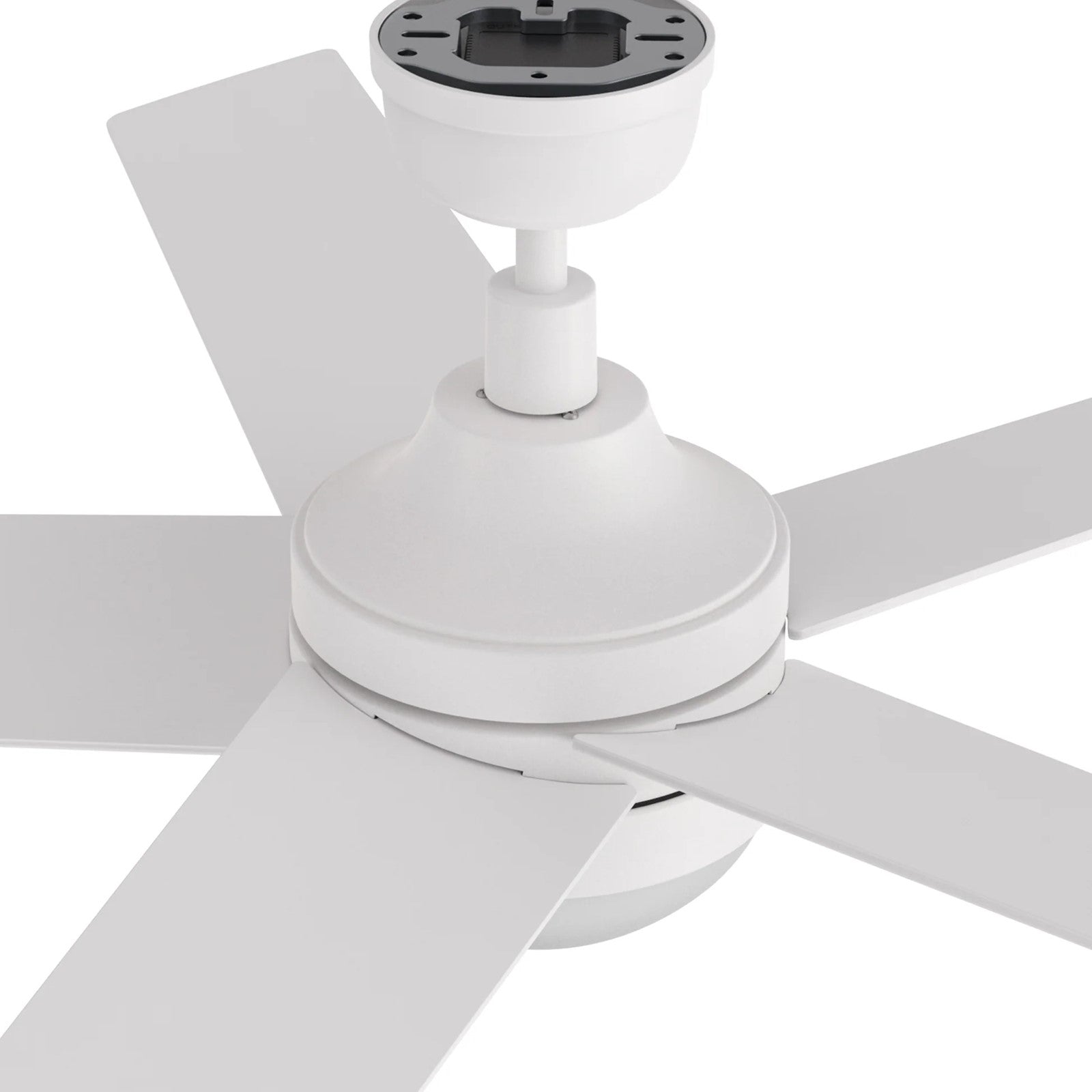 Carro Kimball 52in 5-Blade Ceiling Fan | White Plywood Blades | Living Room & Bedroom | 52 x 52 x 16.9 in | Model CFR525E6-L11-W1-1