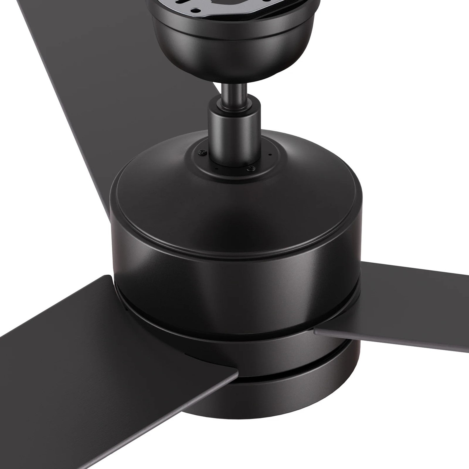 Carro Santana 52in 3-Blade Ceiling Fan | Black Plywood Blades and Wall Control | Living Room & Bedroom | 52 x 52 x 15 in | Model CFW523E5-N10-B2-1