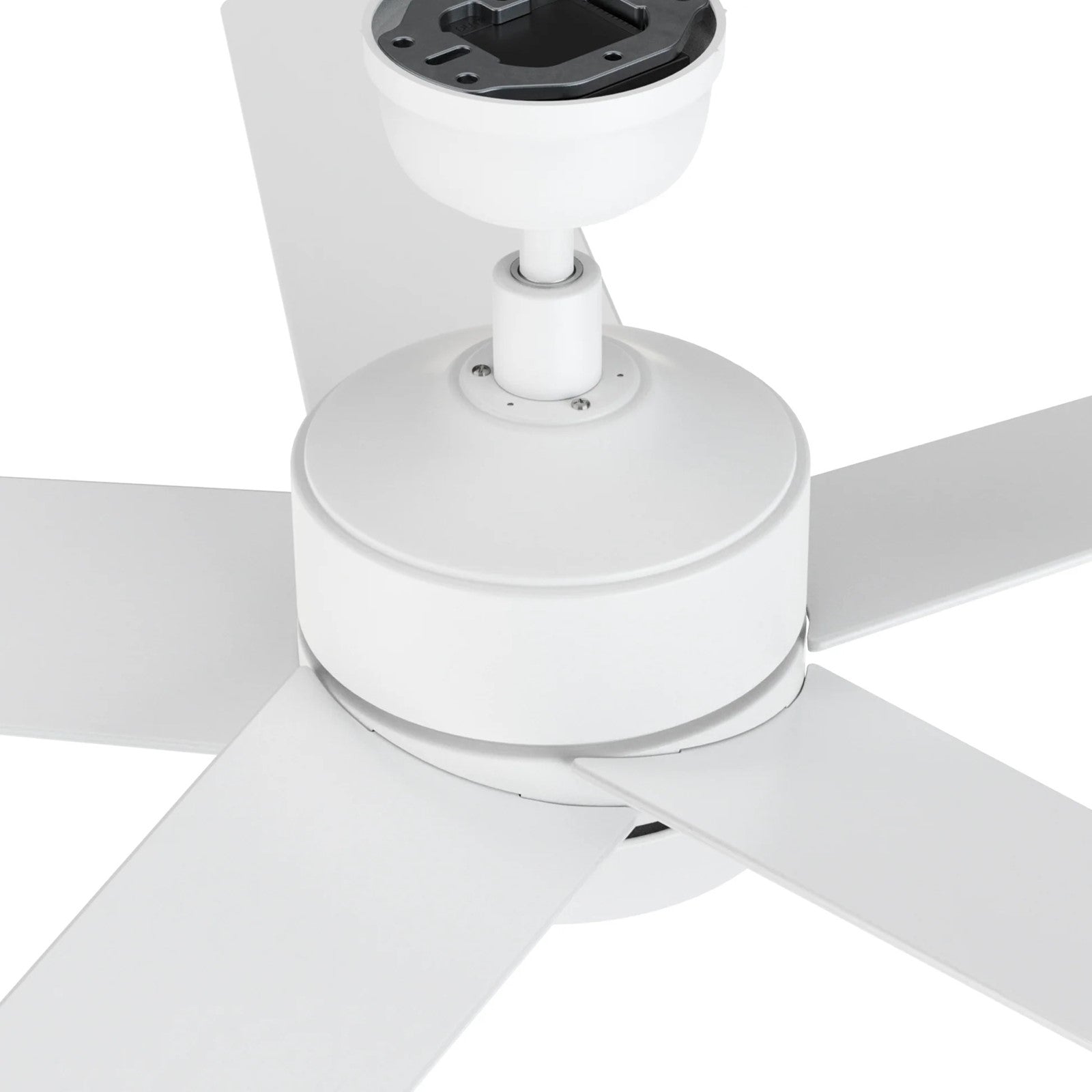 Carro Santana 52in 5-Blade Ceiling Fan | White Plywood Blades with Integrated LED | Indoor Living Room & Bedroom | 52 x 52 x 15 | Model CFW525E5-L11-W1-1