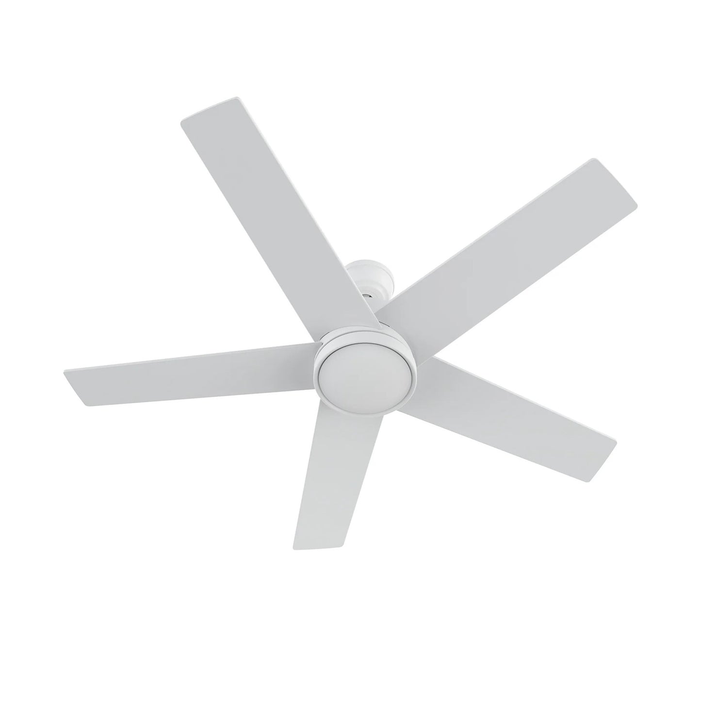 Carro Santana 52in Ceiling Fan | Modern White Plywood Blades | Indoor Living Room & Bedroom | 52 x 52 x 15 in, DC Motor, Wall | Model CFW525E5-N10-W1-1