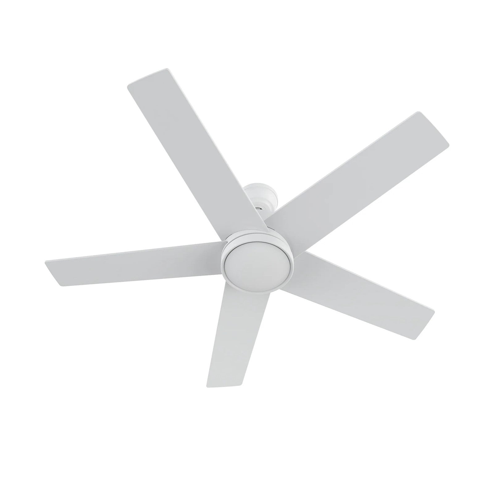 Carro Santana 52in Ceiling Fan | Modern White Plywood Blades | Indoor Living Room & Bedroom | 52 x 52 x 15 in, DC Motor, Wall | Model CFW525E5-N10-W1-1