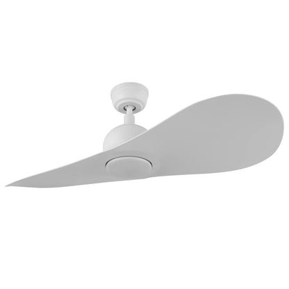 Carro Mako 42in 2-Blade Smart Ceiling Fan | Modern White ABS and Integrated LED | Living Room & Bedroom | 13.6 x 42 x 42 in | Model SFR422G2-L11-W1-1