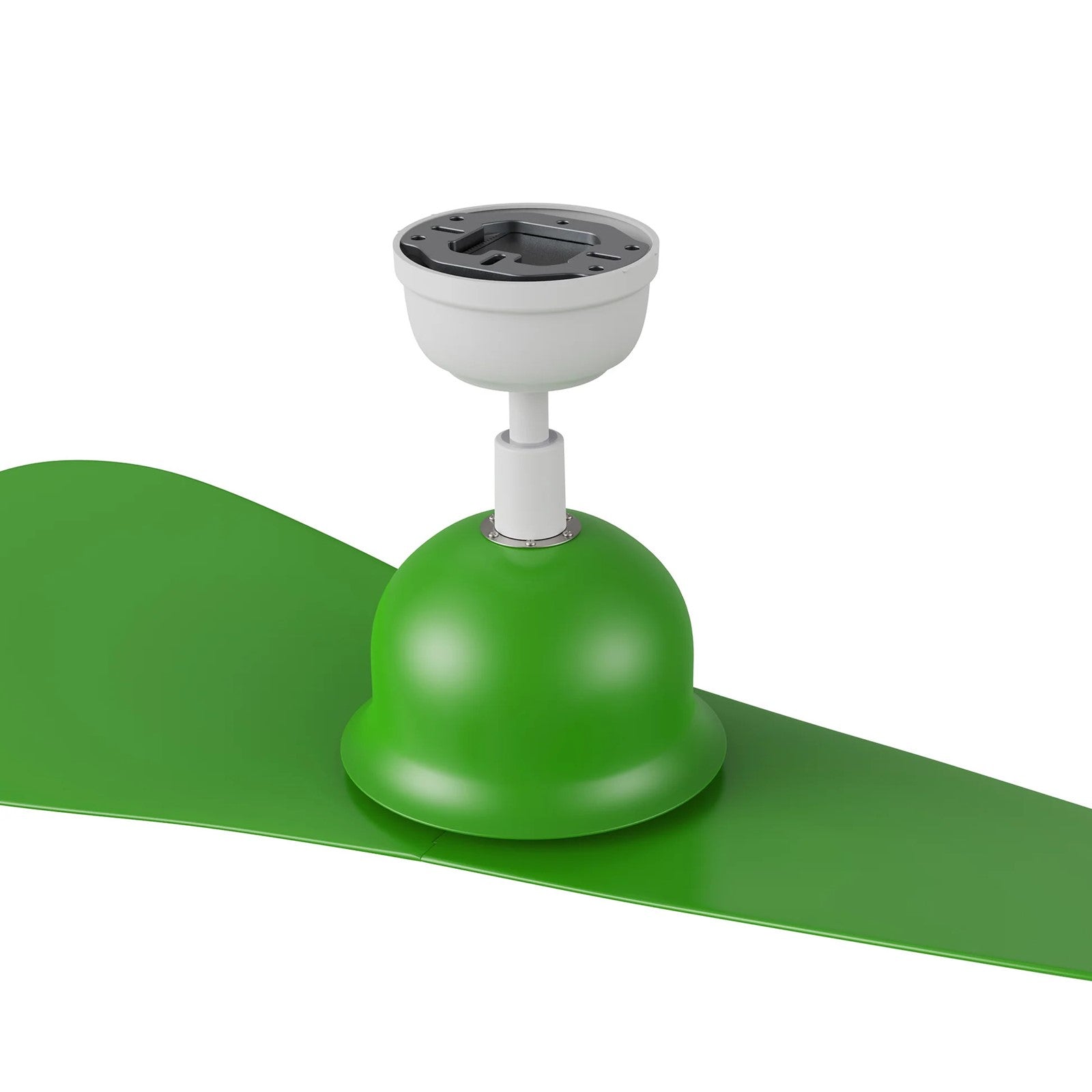 Carro Mako 42in 2-Blade Smart Ceiling Fan | Modern White Green ABS and Integrated LED | Living Room & Bedroom | 13.6 x 42 x 42 in | Model SFR422G2-L11-WA-1