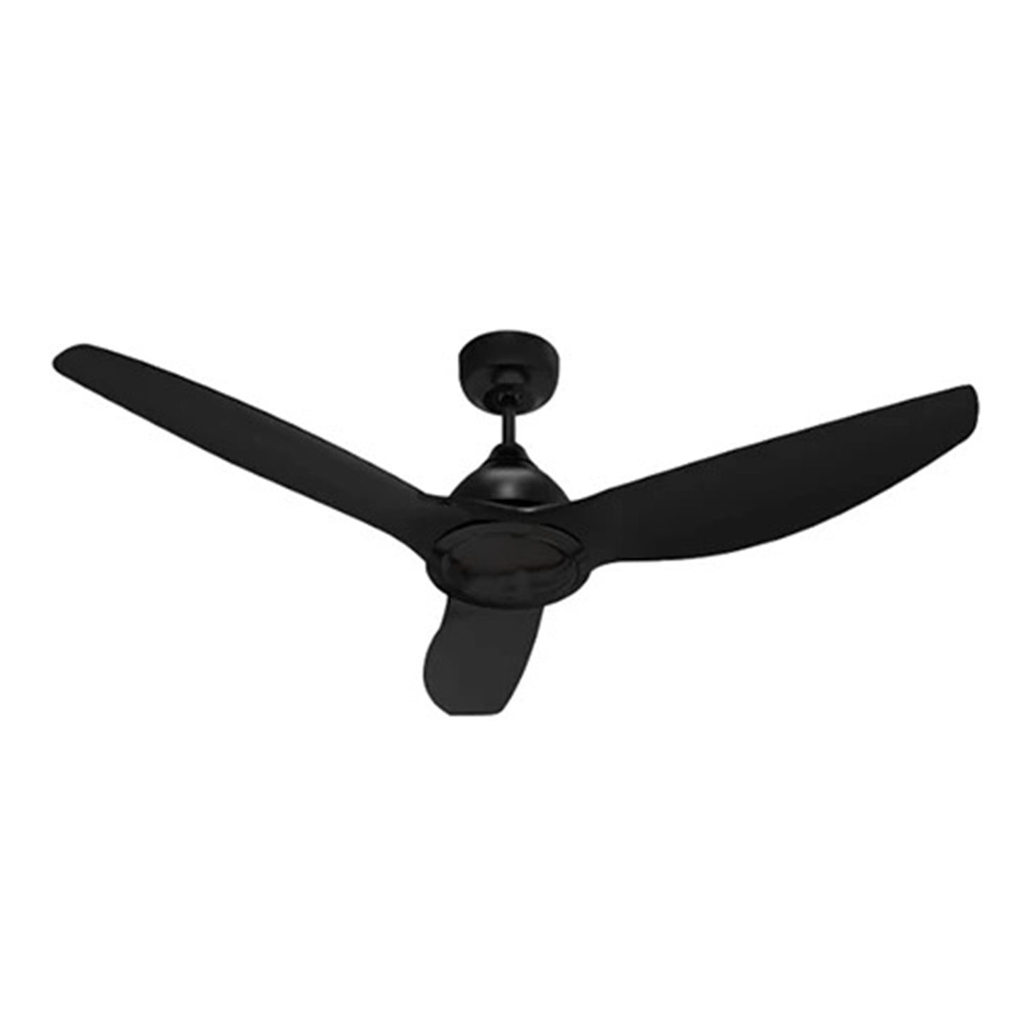 Carro Cranston 52in Smart Ceiling Fan | Modern Black ABS Blades | Living Room & Bedroom | 52 x 52 x 13.8 in, 10-Speed DC Motor | Model SFR523K-N10-B2-1