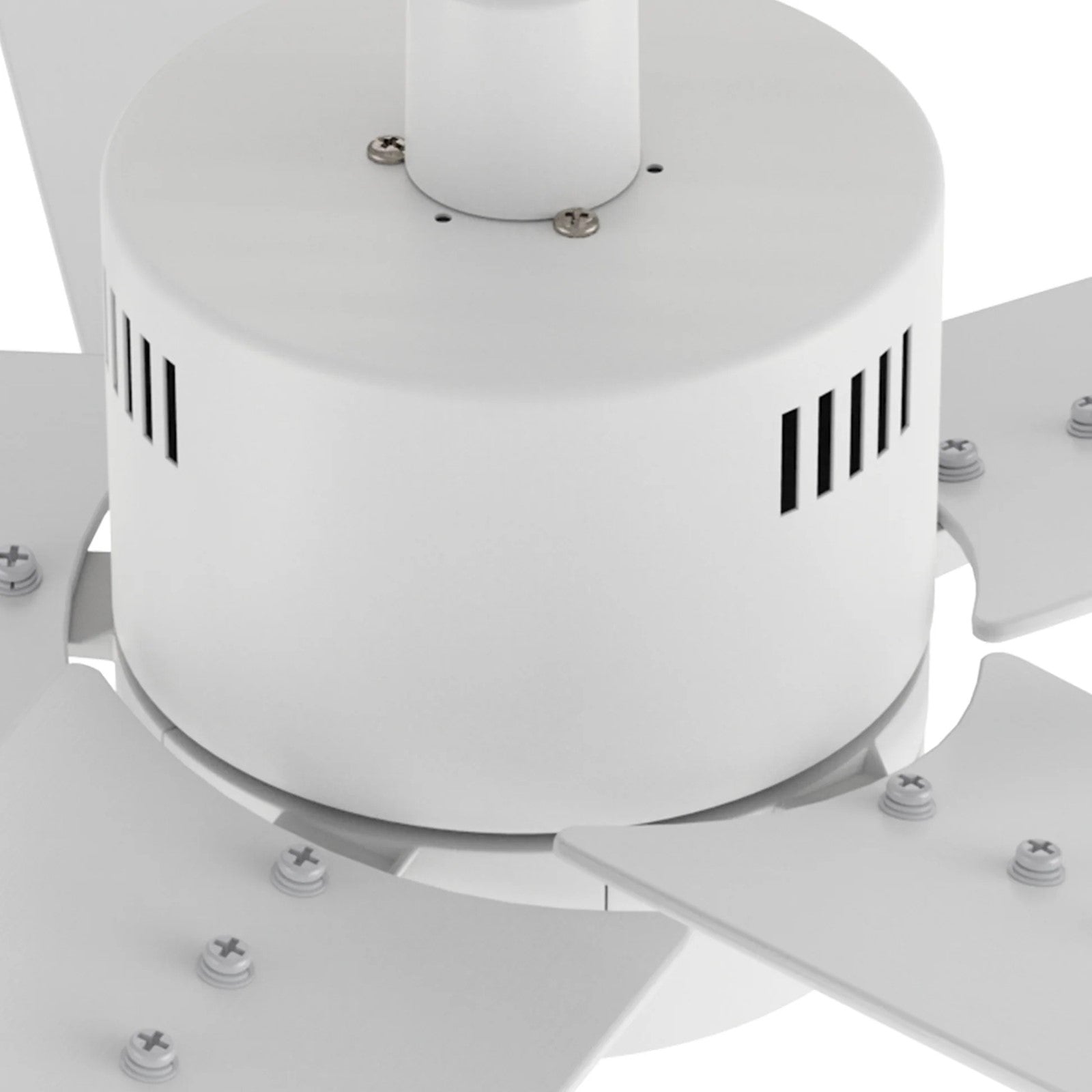 Carro Montgomery 52in 5-Blade Smart Ceiling Fan | Modern White and Plywood Blades | Living Room & Bedroom | 13.2 x 52 x 52 in | Model SFR525G3-L11-W1-1
