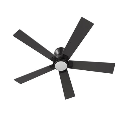 Carro Ascender 52in 5-Blade Ceiling Fan | Black Barnwood Plywood Blades | Living Room, Bedroom & Covered Patio | 52 x 52 x | Model SFR525J1-L11-BG-1-FM