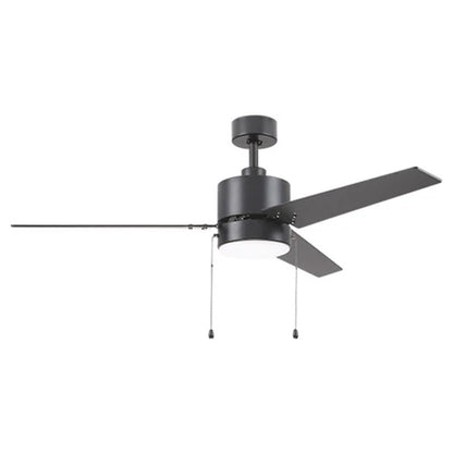 Carro Empire 52in 3-Blade Ceiling Fan | Black Plywood Blades and Integrated LED | Living Room & Bedroom | 52 x 52 x 15.5 in | Model VWGA-523A3-L12-B2-1