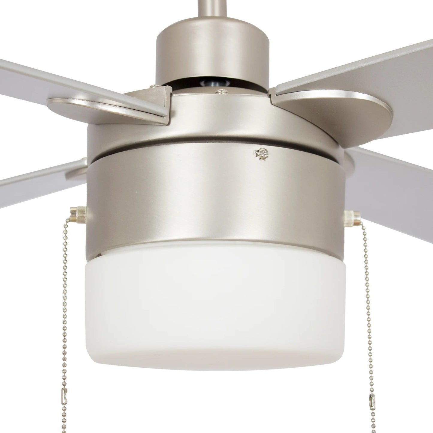 Carro Amalfi 52in 4-Blade Ceiling Fan | Modern White Plywood Blades and Pull Chain Control | Living Room & Large Indoor Spaces | Model VWGA-524H2-L11-W1-1