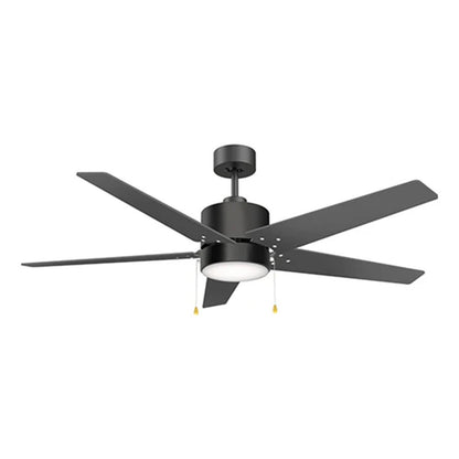 Carro Empire 52in 5-Blade Ceiling Fan | Modern Black Plywood Blades and Integrated 3000K LED | Living Room & Large Indoor | Model VWGA-525A3-L12-B2-1
