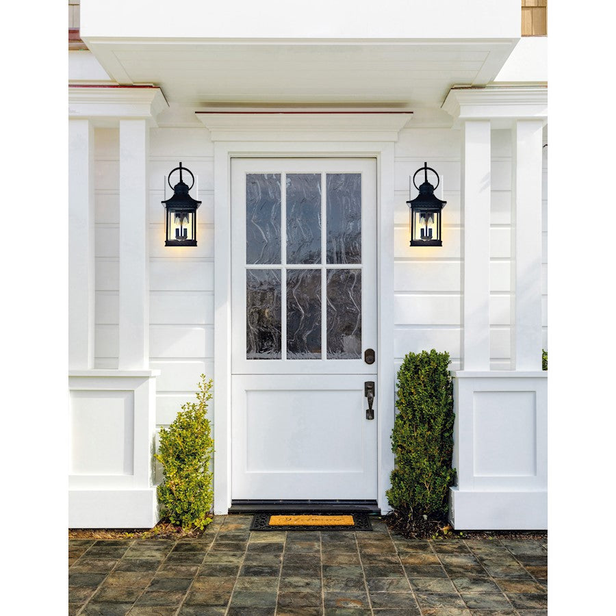 2 Light Outdoor Wall Sconce