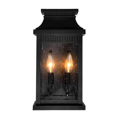 2 Light 14"H Outdoor Wall Sconce