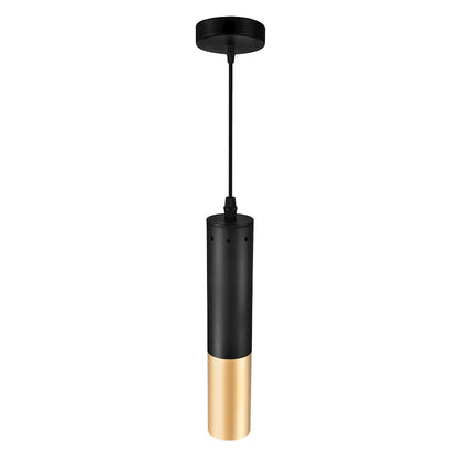 1 Light Down Mini Pendant, Matte Black