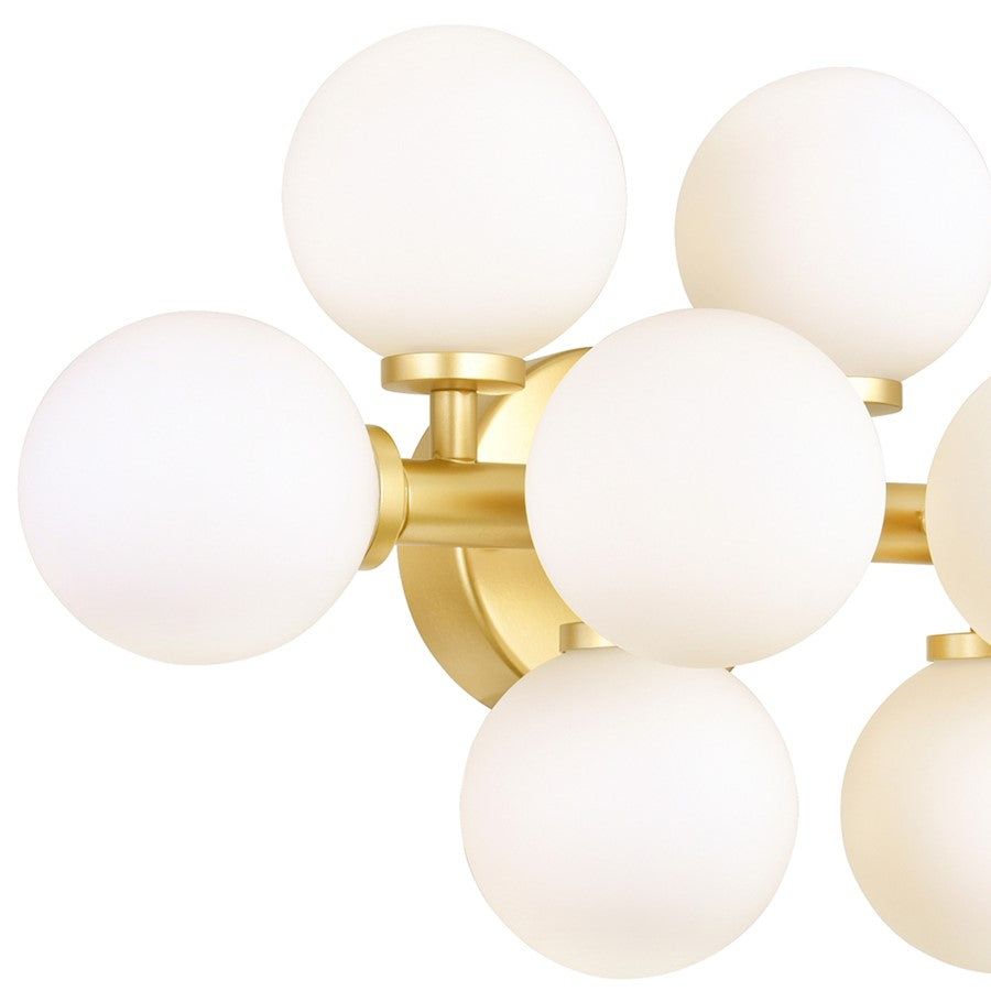 8 Light Wall Sconce