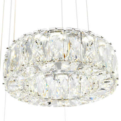 Madeline Down Chandelier, Chrome 6C