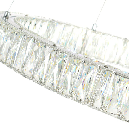 Madeline Down Chandelier, Chrome 1C