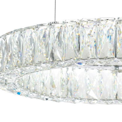 Madeline Down Chandelier, Chrome 3C