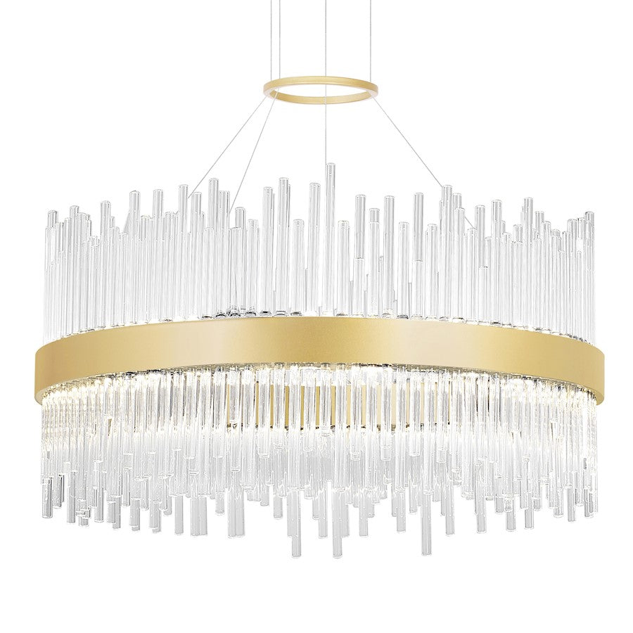 Genevieve 24" Chandelier, Medallion Gold