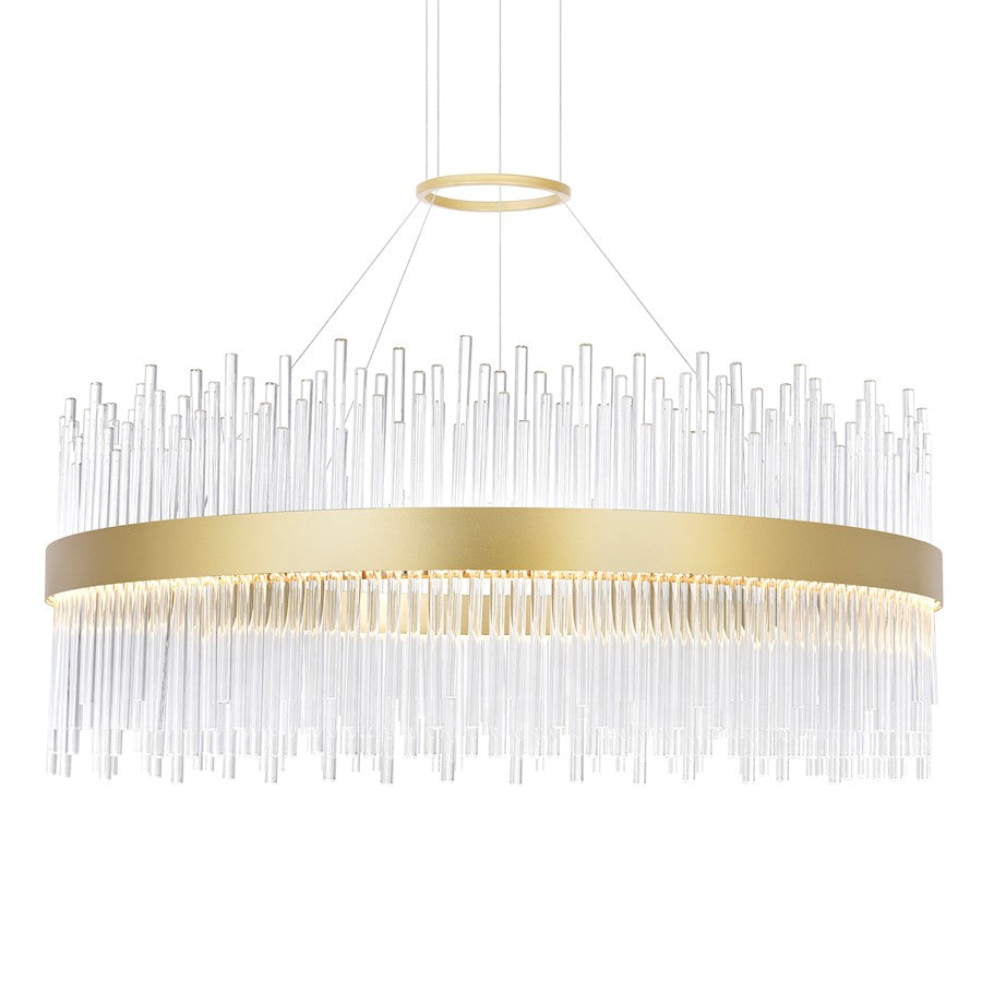 Genevieve 32" Chandelier, Medallion Gold