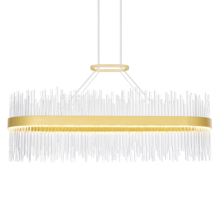 Genevieve 39" Chandelier, Medallion Gold