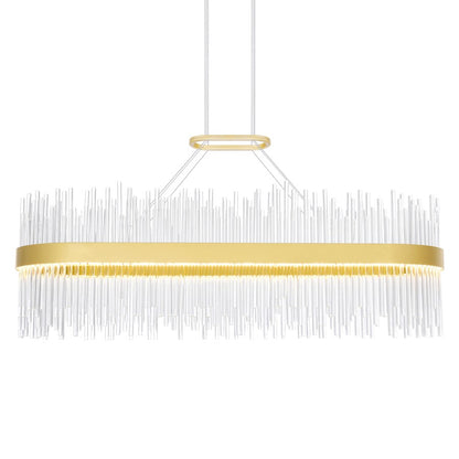 Genevieve 39" Chandelier, Medallion Gold