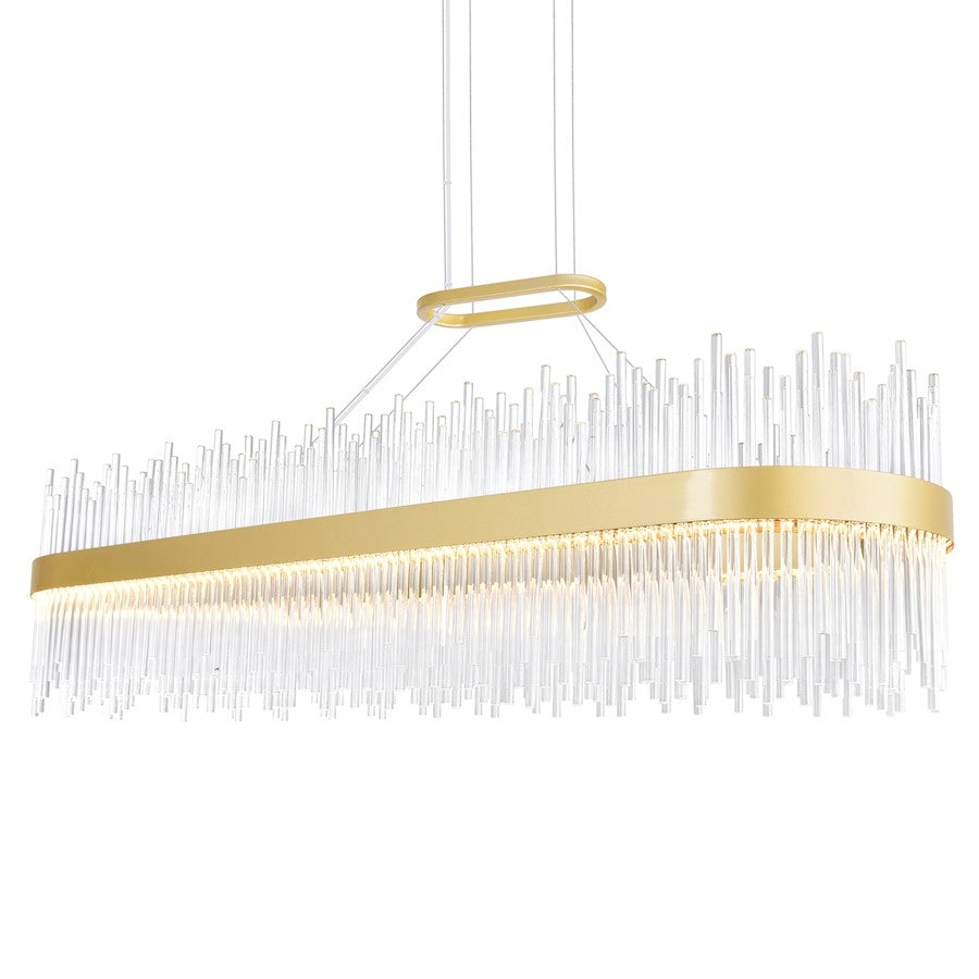 Genevieve 47" Chandelier, Medallion Gold