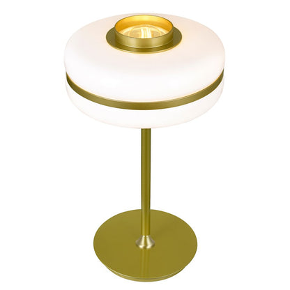 Elementary Table Lamp, Pearl Gold