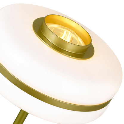 Elementary Table Lamp, Pearl Gold