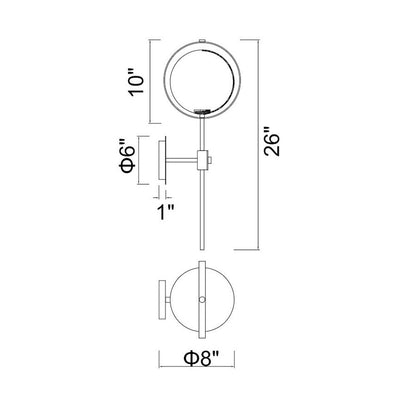 1 Light Wall Sconce