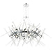 CWI Lighting Icicle 12 Light 42" Chandelier, Chrome/Clear - 1154P42-12-601-R