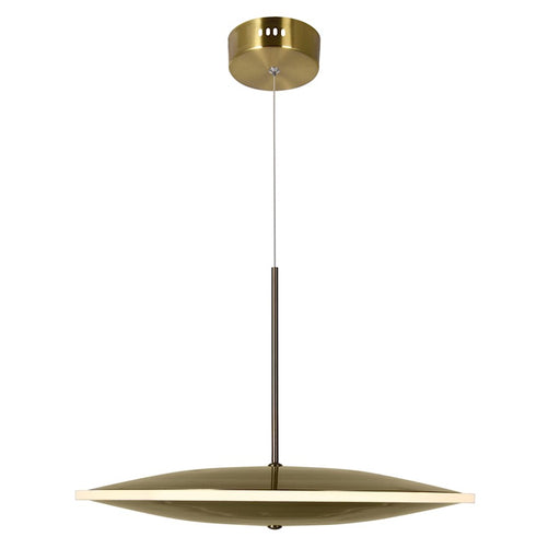 CWI Lighting Ovni Down Pendant, Brass - 1204P16-1-625-A