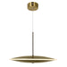 CWI Lighting Ovni Down Pendant, Brass - 1204P16-1-625-A