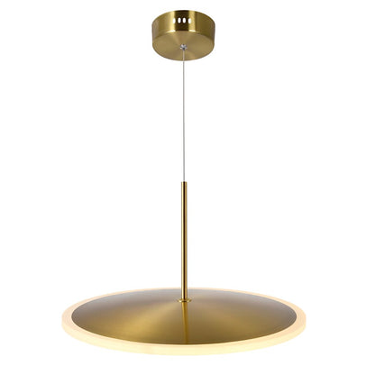 Down Pendant, Brass