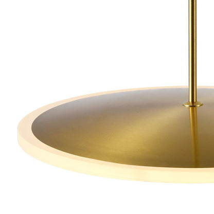 Down Pendant, Brass