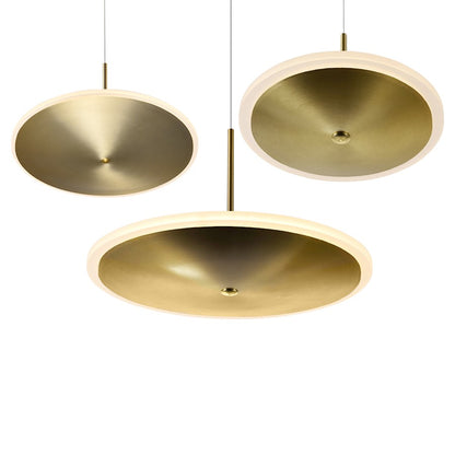 Multi Point Pendant, Brass